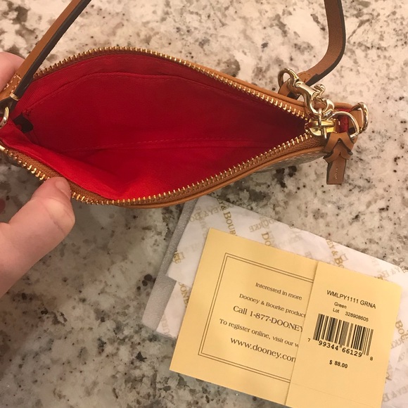 DOONEY & BOURKE Snake Print Wristlet - Picture 7 of 8